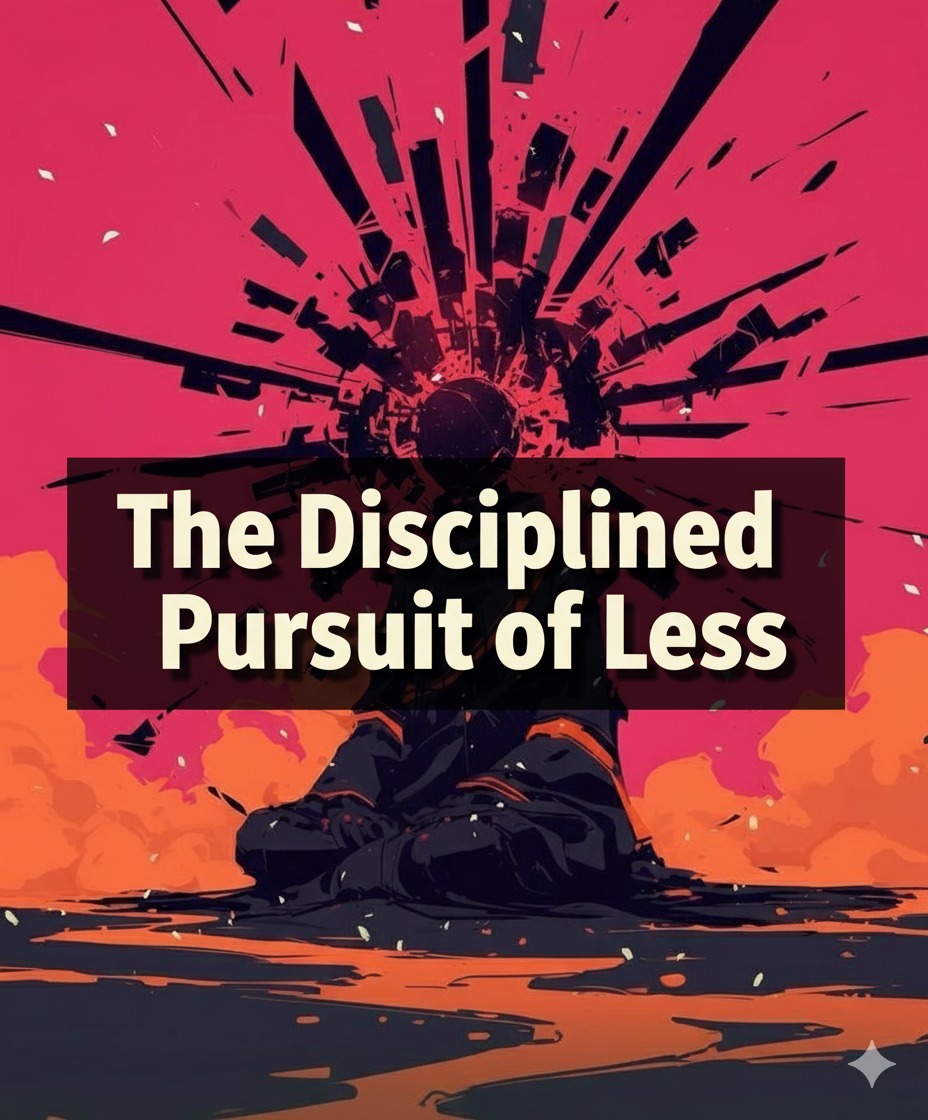 Day 9: The Disciplined Pursuit of Less